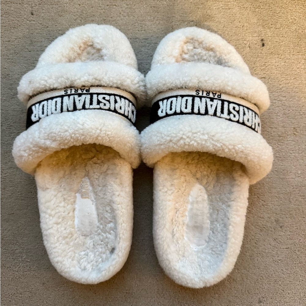Christian Dior Used Slippers